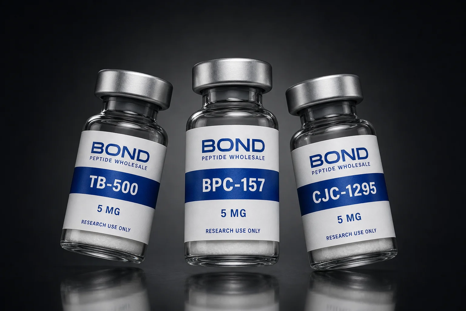 Bond Peptide Wholesale research vials and packaging